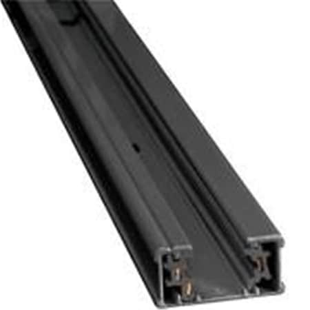 Jesco 4 ft. Single Circuit Track - Black J2TR4-BK